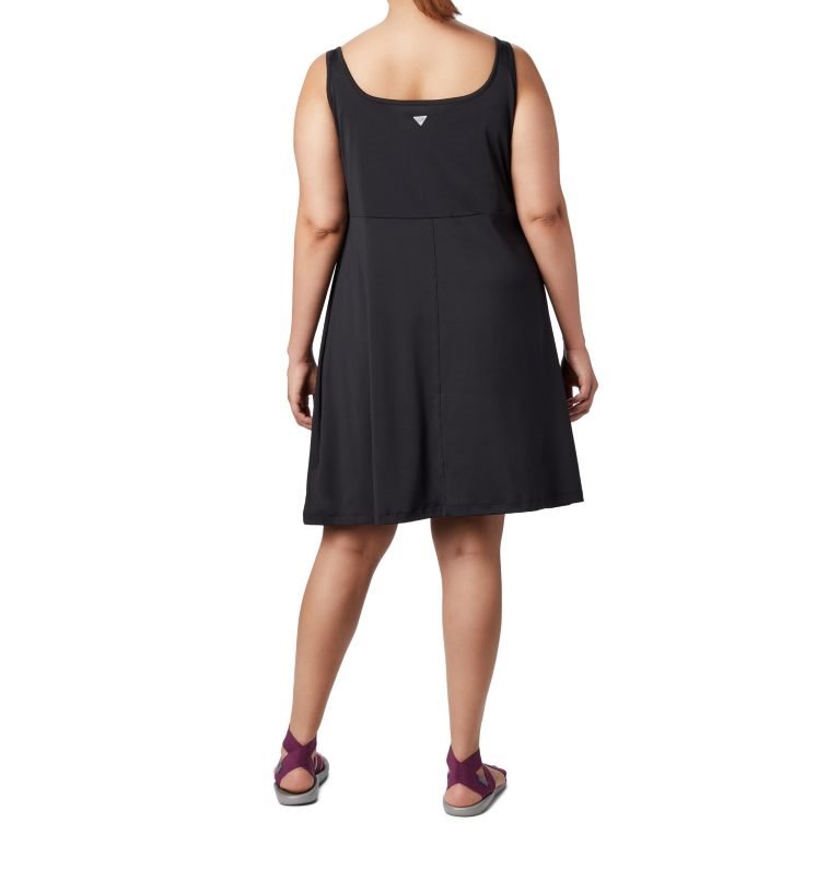 Women's Columbia PFG Freezer III Dress Black | Plus Size CA-CCA56